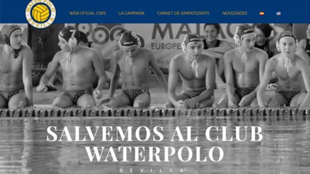 La Escuela de Agua apoya la campaña para salvar al Club Waterpolo Sevilla